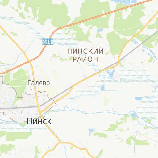 Карта пинского