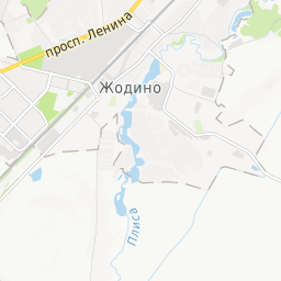 Жодино карта спутник